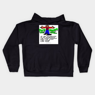 Intimidating Scarecrow Kids Hoodie